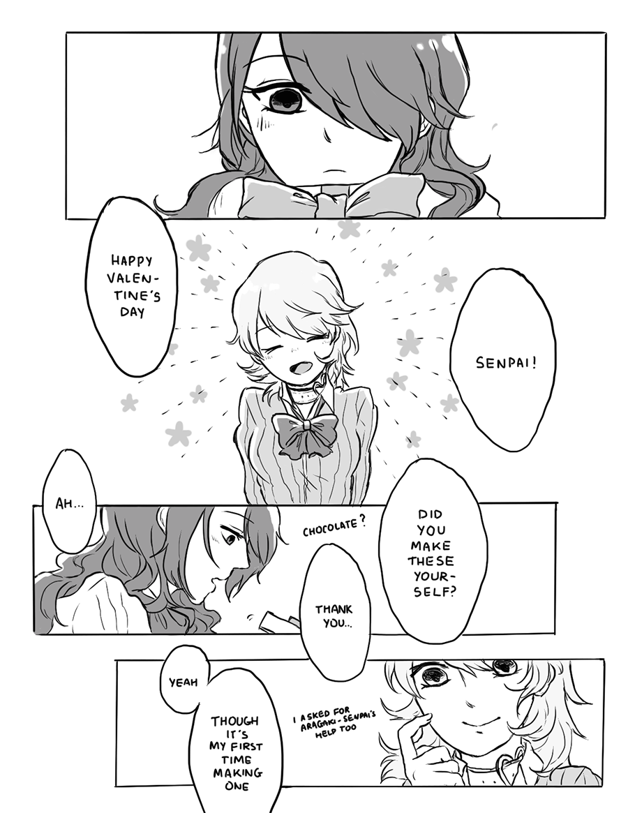 Persona 3 Yukari and Mitsuru's Valentine's Day Page 1